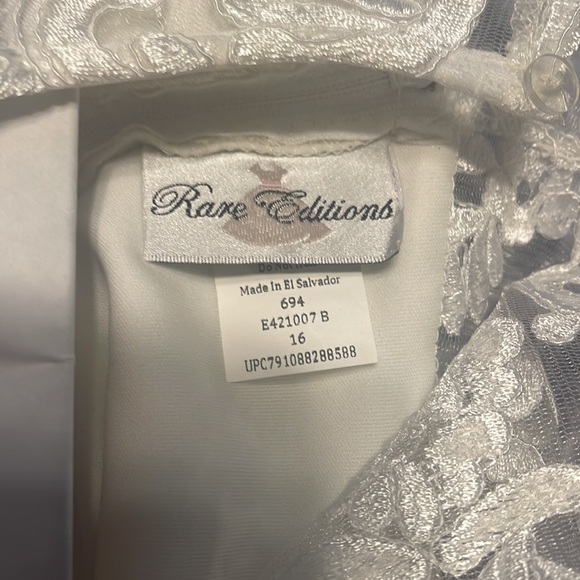 Rare Editions sleeveless Youth girls dress size 16 - Picture 2 of 12